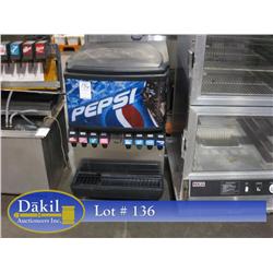 8 HEAD COUNTER TOP ICE & SODA DISPENSER