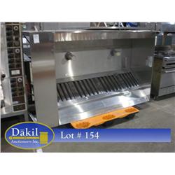CAPTIVE-AIRE 6' VENT HOOD W FIRE SYSTEM