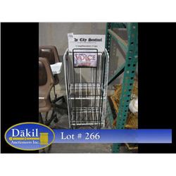 NEWSPAPER DISPLAYS (X2)