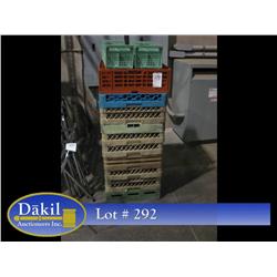 GLASS RACKS (X11)