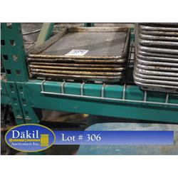 HALF SIZE SHEET PANS (X6)