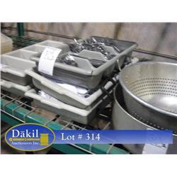 SILVERWARE TRAYS W SILVERWARE (X3)