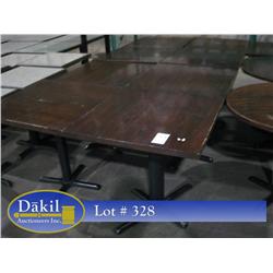 30" SQUARE TABLES (X9)