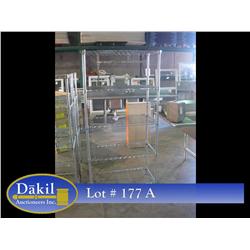 NEW 72"X36"X18" WIRE METRO SHELVES (10X)