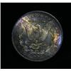 Image 1 : Stunning rainbow toned  1878-cc Morgan Dollar Grades Choice Uncirculated ms64