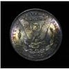 Image 3 : Stunning rainbow toned  1878-cc Morgan Dollar Grades Choice Uncirculated ms64