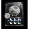 Image 2 : 1993-p Thomas Jefferson 250th Anniversary Uncirculated Commemorative Graded ms70