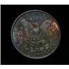 Image 2 : 1884-p Morgan Dollar $1 Grades Choice Uncirculated ms64 rainbow toned reverse