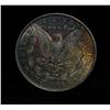 Image 3 : 1884-p Morgan Dollar $1 Grades Choice Uncirculated ms64 rainbow toned reverse