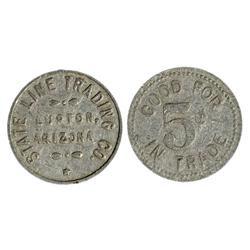 Lupton,AZ - State Line Trading Co. Token :