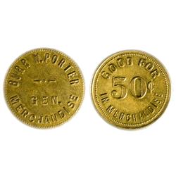 Navajo,AZ - Burr W. Porter Token :