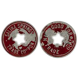 Salina Springs,AZ - Salina Springs Tokens :