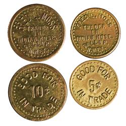 Gallup,NM - McKinley County - Fred L. Moss Tokens :