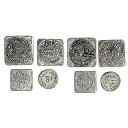 Gallup,NM - McKinley County - Gallup Mercantile Tokens :