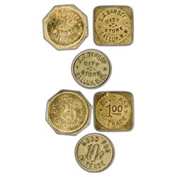 Gallup,NM - McKinley County - S.J. Danoff Tokens :