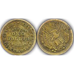 Lower Missouri River Area,OK - Dunlap & Florer Token :