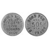 Image 1 : Four Corners,UT - Bryce & Scott Indian Traders Token : 50c -