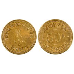 U.S.S. KENNEDY Naval Token :