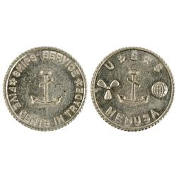 U.S.S. MEDUSA Naval Token :