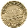 Image 1 : U.S.S. TICONDEROGA CVA-14 Naval Token :