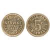 Image 1 : Feb. 1937 - U.S.S. TUSCALOOSA Naval Token :