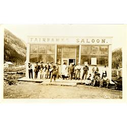 Chitina (?),AK - Fairbanks Saloon RPC Post Card :