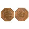 Image 1 : Congress,AZ - Yavapai County - Miners Exchange Saloon Token *Territorial* :