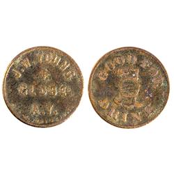 Globe,AZ - J.W. Young Token *Territorial* :