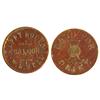 Image 1 : Shawmut,CA - Happy Hollow Saloon Token :