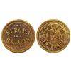 Image 1 : Tonopah,NV - Nye County - Europa Saloon Token : 6 1/4 c I.T. -