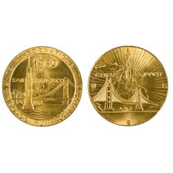 San Francisco,CA - 1939 - Golden Gate International Expostion Medal :  4 -