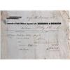 Image 1 : San Francisco,CA - Kellogg and Richter Memorandum of Gold Bullion Deposit :