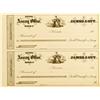 Image 1 : Nevada City,CA - Nevada County - c1860 - Ott Assay Office (Sheet of two) Receipt :