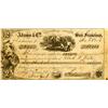Image 1 : San Francisco,CA - 1851 - Adams & Co. Second of Exchange :