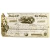 Image 1 : Sacramento,CA - 1853 - Adams & Co. Second of Exchange :