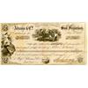 Image 1 : Stockton,CA - San Joaquin County - 1853 - Adams & Co. Second of Exchange :