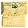 Image 1 : St. Louis,MO - November 11, 1855 - Page, Bacon & Co. Bankers, Firsts of Exchange :