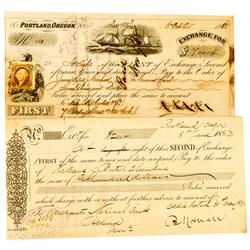 Portland,OR - 1868-1883 - Portland Exchanges :