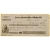 Image 1 : Shasta,CA - Nov. 4, 1854 - Rhodes & Company Check :