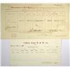 Image 1 : San Francisco,CA - January 27, 1904 - Memorandum of Gold Bullion Deposited and Yellow Aster Assay Re