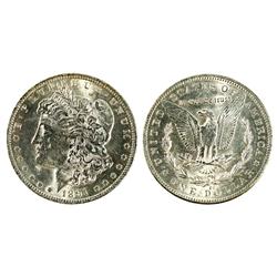 Carson City,NV - Ormsby County - 1891 - Carson City US Coin $1 :