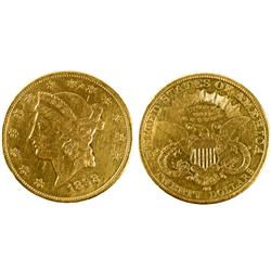 Carson City,NV - Ormsby County - 1892 - Carson City US Coin $20 Gold :