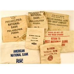 c1930-1970 - Bank Bags: East Coast National Bank Bag Collection :