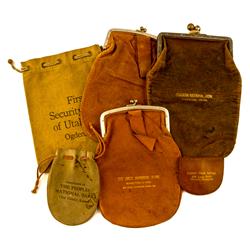 c1900-1935 - Bank Bags: Purse and Gold Coin Bags :