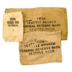 c1917-1933 - Bank Bags: Seattle Collection - Gold Coin Bags :