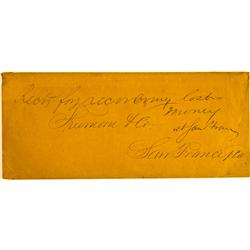 San Francisco,CA - 1852 - Adams & Co. Express Cover :