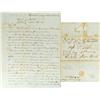 San Francisco,CA - Oct. 31st, 1851 - Gold Rush Handwritten Letter “Scarcity of gold coins & USAO $50