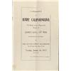 San Francisco,CA - 1913 - James King of William Sale Catalogue, Rare :