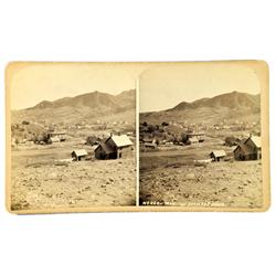 Manitou Springs,CO - El Paso County - c1880 - Manitou Springs Rare Town Shot  Steroview :