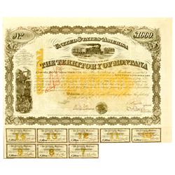 MT - July 1, 1876 - Montana Territory Gold Bond *Territorial* :